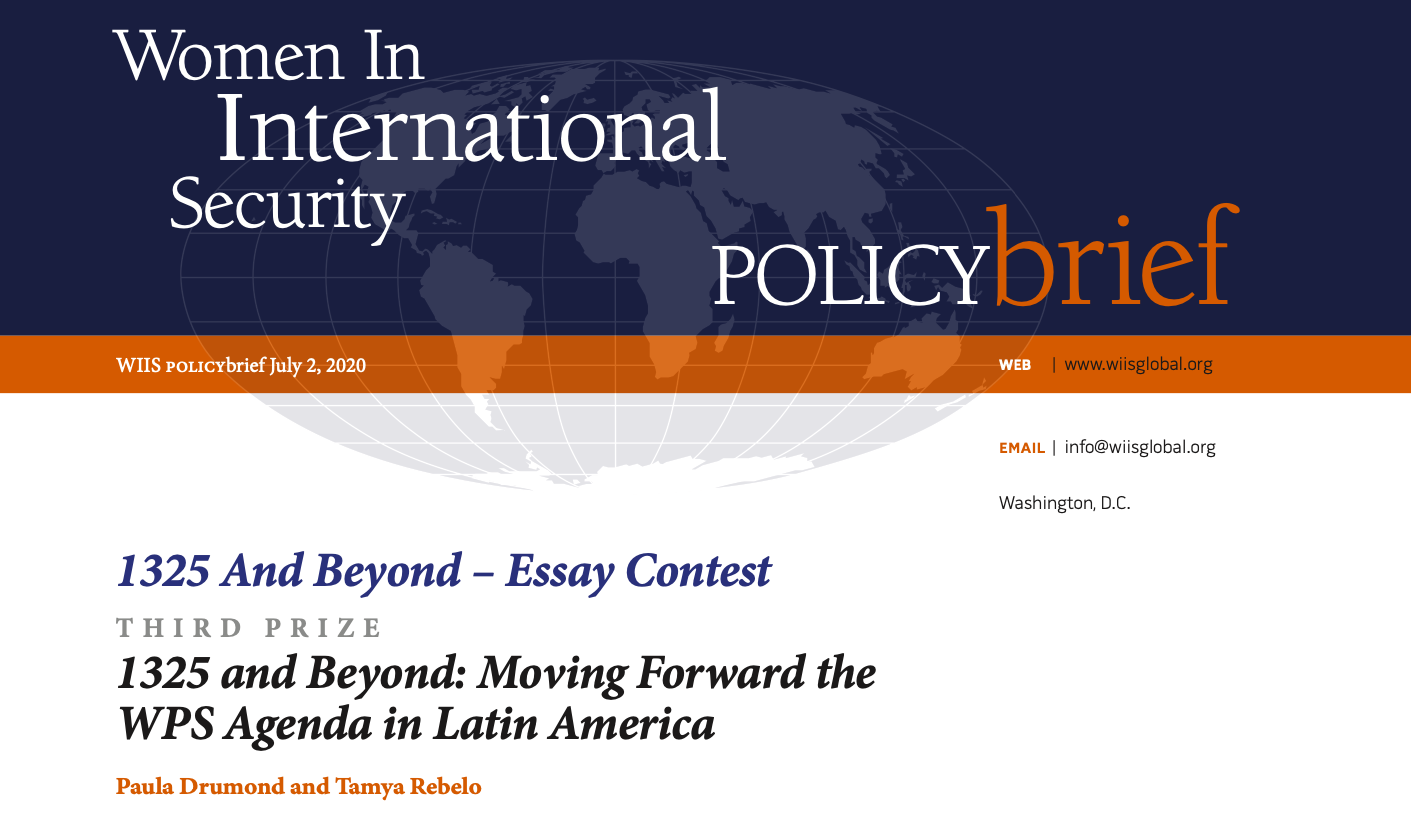 Mulheres no setor de Defesa e Política Externa na América Latina